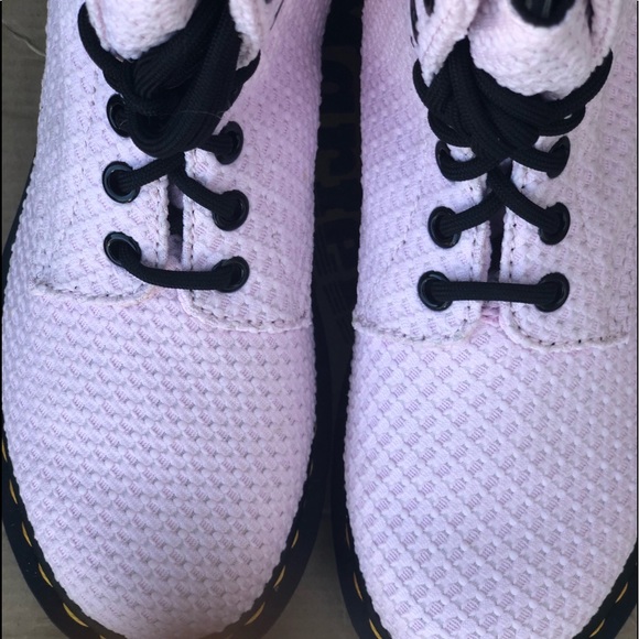 NIB Dr. Martens PageWaffle CottonPink Boots SZ 5 - Picture 5 of 7